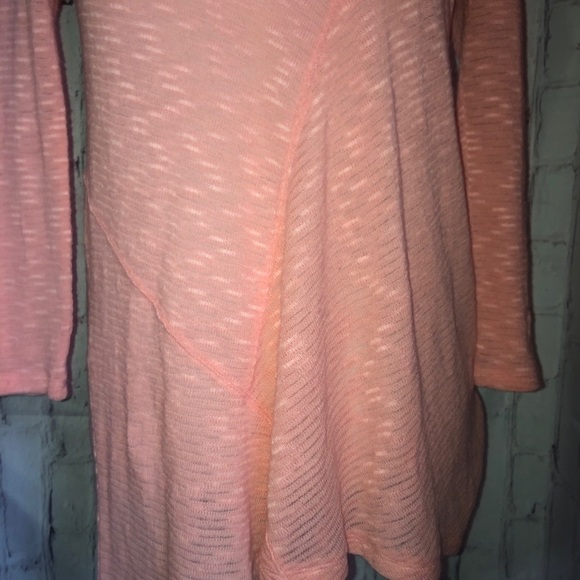 DKNY Pink Asymmetrical‎ Sweater | Small - Picture 3 of 4